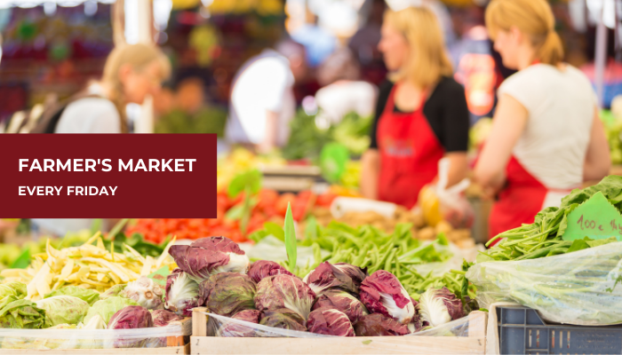 Farmer's Market every Friday at the Ontario Center